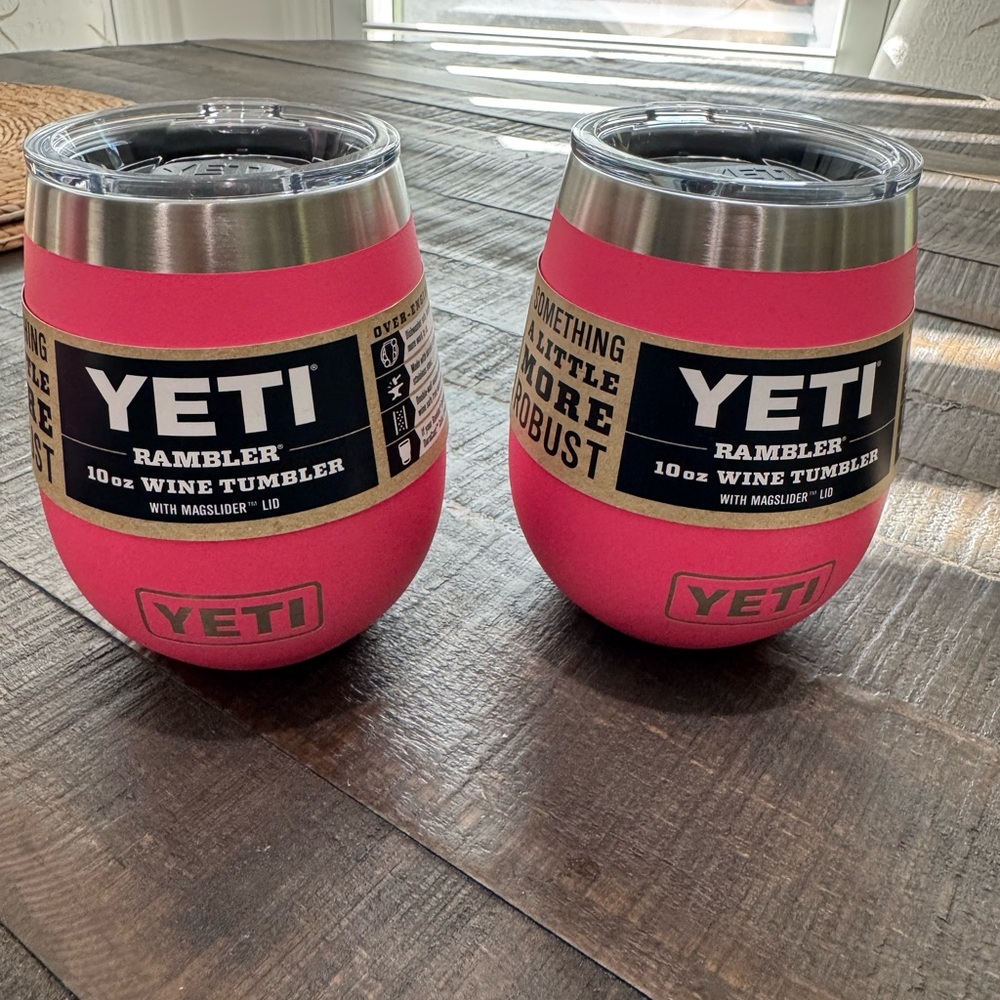Yeti wine tumblers